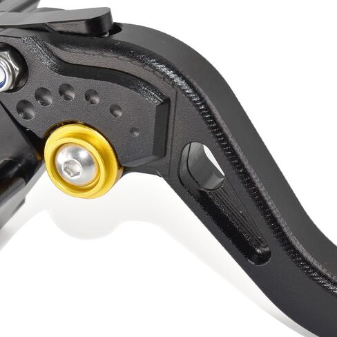 Long Size Brake Lever Clutch Lever for Triumph Scrambler 400X 2024 2025, CNC Aluminum Alloy Made (Black) in Saudi Arabia