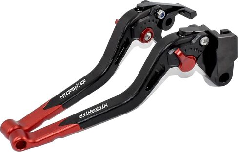 Long Size Brake Lever Clutch Lever for Triumph Scrambler 400X 2024 2025, CNC Aluminum Alloy Made (Black) in Saudi Arabia