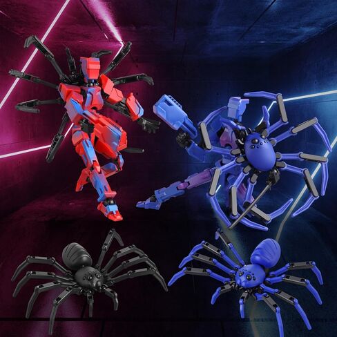 مجموعة شخصية Action T13 ، 6pcs t 13 Figure Robot Action Figure Titan 13 ثلاثية الأبعاد المطبوعة ، لعشاق النمذجة ، إلخ. هدايا عيد ميلاد وهدايا يوم الأطفال للأطفال من 5 إلى 8 سنوات （التجميع مطلوب） in Kuwait