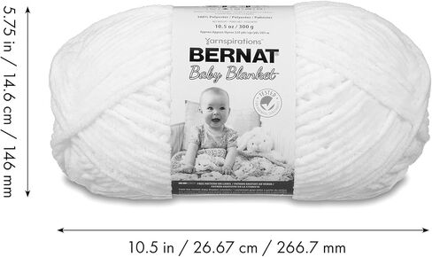 Bernat Baby Blanket 300g - Baby Denim in Saudi Arabia