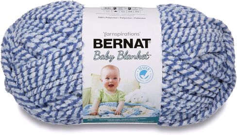 Bernat Baby Blanket 300g - Baby Denim in Saudi Arabia