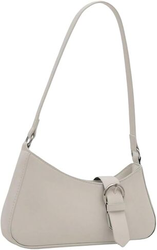 Verdusa Women's Buckle Zipper Crescent Shoulder Handbags Vintage Top Handle Underarm Bags in Saudi Arabia