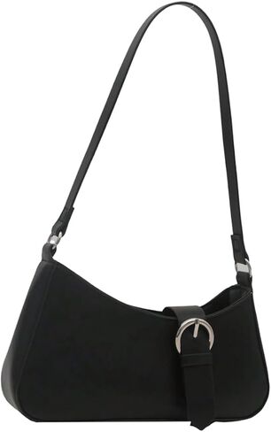 Verdusa Women's Buckle Zipper Crescent Shoulder Handbags Vintage Top Handle Underarm Bags in Saudi Arabia