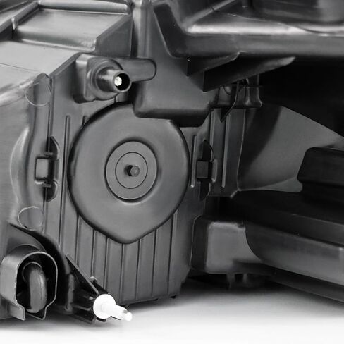 Headlights Compatible with 2018-2023 Cascadia Headlight LED, Reflector Cascadia Headlamps, Pair Set, Black Housing in Saudi Arabia
