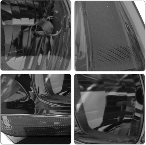 مجموعة مجموعة المصابيح الأمامية من نوع الهالوجين متوافقة مع 2011 2012 2013 2014 Dodge Charger Restenger Prastenger and Driver Side Not Forting Hid Model Housing in Kuwait
