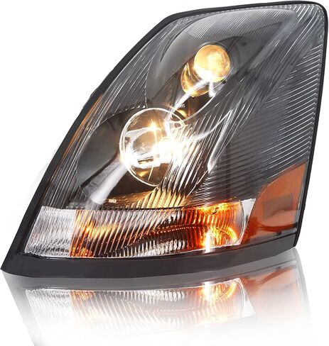 Torque Headlight PAIR for 2004-2017 Volvo VN VNL 780 670 semi Trucks VNM 200 300 430 630 670 730 780 Driver Passenger Side 2005 2006 2007 2008 2009 2010 2011 2012 2013 2014 2015 2016 2017 (TR001) in Saudi Arabia