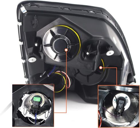 Torque Headlight PAIR for 2004-2017 Volvo VN VNL 780 670 semi Trucks VNM 200 300 430 630 670 730 780 Driver Passenger Side 2005 2006 2007 2008 2009 2010 2011 2012 2013 2014 2015 2016 2017 (TR001) in Saudi Arabia