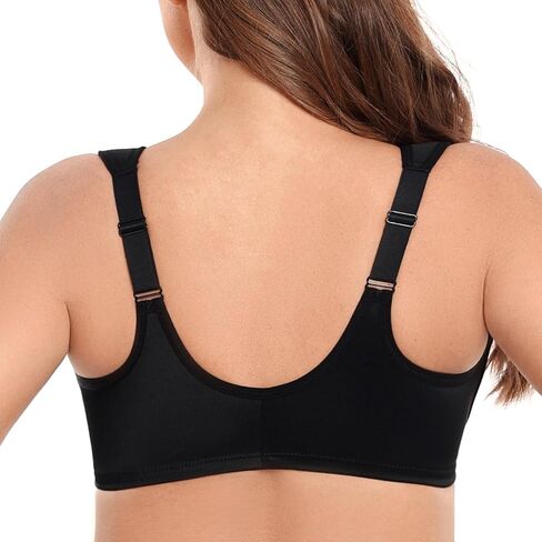 الرقم الكامل للنساء سلس تحت الأسلاك غير المبطنة حمالة صدر الإغلاق الأمامي in Kuwait