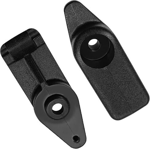 2 Pcs 10411051 Sun Visor Clip Holder Retainer, Compatible with Chevy Corvette C5 1997 1998 1999 2000 2001 2002 2003 2004 (Black) in Saudi Arabia