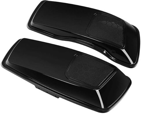 TCT-MT Hard Saddlebag Lids 6x9 بوصة مكبرات صوت شواية ملائمة لـ Harley Touring Road King 2014-2021 Street Glide Ultra Classic Flhtcu flhtk flht fltrx flhr fltrxs black in Kuwait