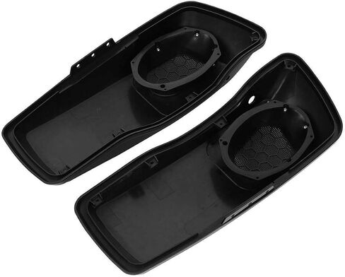 TCT-MT Hard Saddlebag Lids 6x9 بوصة مكبرات صوت شواية ملائمة لـ Harley Touring Road King 2014-2021 Street Glide Ultra Classic Flhtcu flhtk flht fltrx flhr fltrxs black in Kuwait