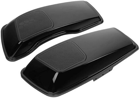TCT-MT Hard Saddlebag Lids 6x9 بوصة مكبرات صوت شواية ملائمة لـ Harley Touring Road King 2014-2021 Street Glide Ultra Classic Flhtcu flhtk flht fltrx flhr fltrxs black in Kuwait