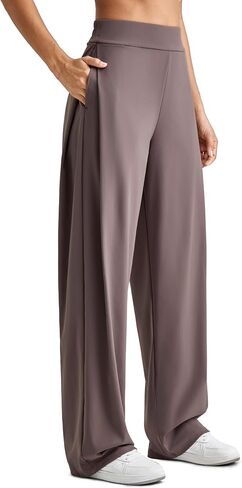 G4Free ShiftReady Wide Leg Business Casual Pants for Women High Waisted Loose Lounge Pant for Casual Work Dressy 27"/29"/31" in Kuwait
