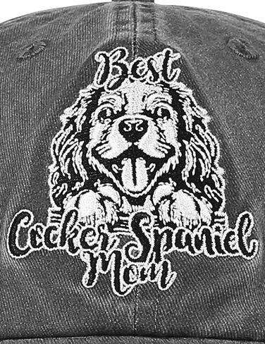 InnoBeta Cocker Spaniel Mom Gifts Hat for Women, Cocker Spaniel Gifts for Christmas, Birthday, Adjustable Embroidered Baseball Cap in Saudi Arabia