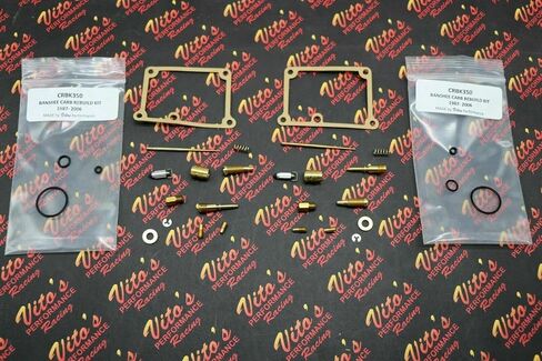 2 x fits Yamaha Banshee Carburetor Rebuild kit Carb YFZ350 1987-2006 - jets needle in Saudi Arabia