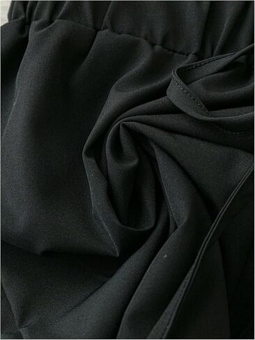 MakeMeChic Women's Beach Vacation Outfits Shirred Crop Top and Shorts Set with Shirt in Kuwait