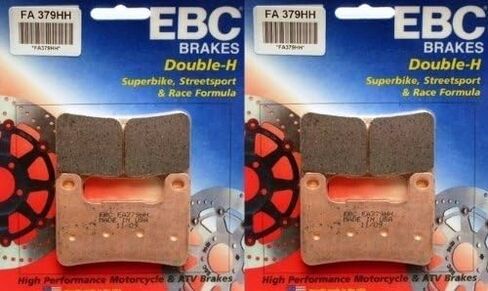 EBC مضللة Double H منصات الفرامل الأمامية (مجموعتان) 2006-2012 SUZUKI M109R BOULEVARD / FA379HH in Saudi Arabia