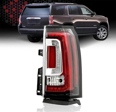 Applicable to GMC tail lights and brake lights for the years 2015-2020. OE:84536242 84536243 (right handle drive) in Saudi Arabia