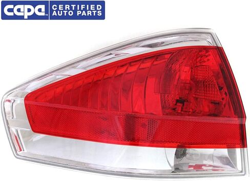 Garage-Pro Tail Light Compatible with Ford Focus 2009-2011 4-Door, Sedan Halogen With bulb(s) Driver Side CAPA FO2800215C in Saudi Arabia