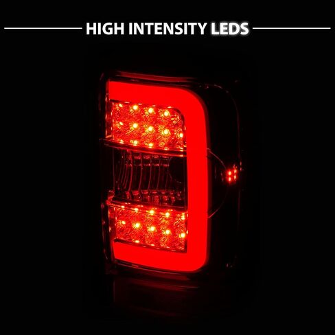 AmeriLite For 2001-2011 Ford Ranger C-Type Led, Halogen, Tube Clear Replacement Car Brake Tail Lights - Passenger and Driver Side, Vehicle Light Assembly, Black in Saudi Arabia