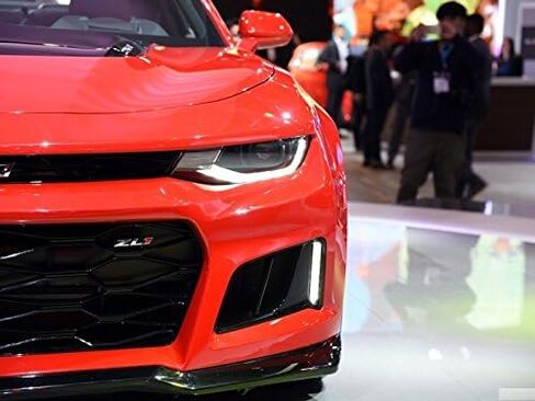 1x Grille Zl1 Emblem Badge Letter Zl1 Grill Compatible with Zl1 1LE Ss Rs Chrome Red in Saudi Arabia