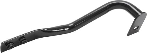 Hecasa Front Pumper Brackets متوافقة مع 2007-2013 GMC Sierra Chevrolet Silverado 1500 2500 3500 Powder مطلية بديلة أسود وليمين لليمين لـ GM1042107 GM1043107 22861859 22861858 in Saudi Arabia