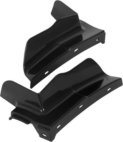 حشوات Hecasa الأمامية الوفير متوافقة مع 1980-1985 Chevy Chevrolet Caprice/Impala البلاستيك مجموعة سوداء من 2 pcs in Saudi Arabia