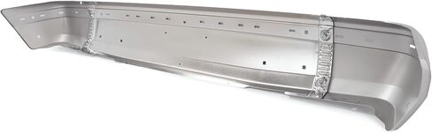 KUAFU Front Bumper Compatible with 1987-1991 Ford Bronco F150 F250 F350 Replacement for E7TZ17757B, FO1002210, W/Molding Holes, Steel Chrome Silvery in Saudi Arabia