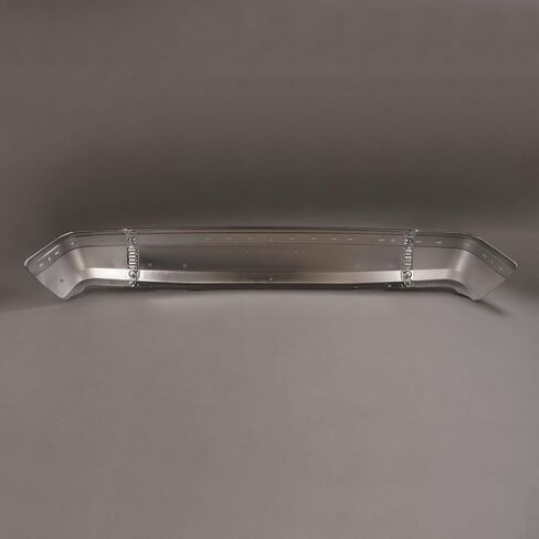KUAFU Front Bumper Compatible with 1987-1991 Ford Bronco F150 F250 F350 Replacement for E7TZ17757B, FO1002210, W/Molding Holes, Steel Chrome Silvery in Saudi Arabia