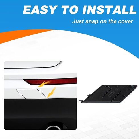 CAR الخلفية الخلفية القطر غطاء القطر غطاء القطر TORING EYE FOR VOLVO XC60 2018 2019 2020 2021 TORING EYING CAP 31449210 398490342 (أسود ، جانب الركاب الأيمن) XINPINSAI in Saudi Arabia