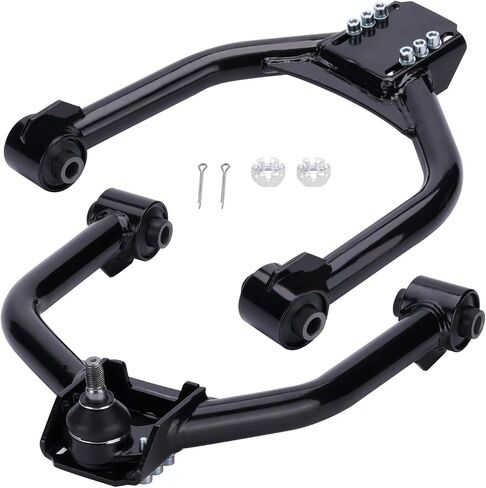 maXpeedingrods +/-3° Adjustable Front Upper Camber Arm for Chrysler 300 RWD Dodge Challenger Charger Magnum RWD 2005-2019, 2Pcs, Black in Saudi Arabia