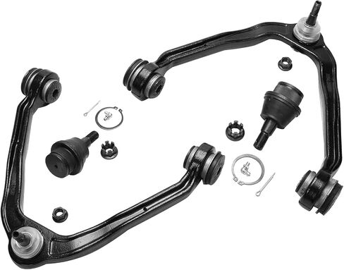 Detroit Axle - 4WD Front 21pc End Suspension Kit for Silverado Sierra Yukon XL Suburban 1500 Tahoe, Control Arms Tie Rods Sway Bars Ball Joints Wheel Bearing Hubs Rear Shock Absorbers Replacement in Saudi Arabia
