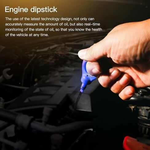 Engine Oil Dipstick for Mercedes-Benz SL500 2003-2006 Repl.# 120 589 07 21 00, 120589072100 in Kuwait