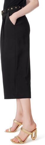DEE OCLEPPO Women's Mariana Belted Wide Leg Cropped Pant Standard in Saudi Arabia