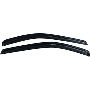 Window Visor متوافق مع 1998-2003 Toyota Sienna ، Slim Style Smoke Smoke Tinted 2PCS Sun Rain Shade Guard Deflector Air Deflector by Ikon Motorsports ، 1999 2000 2001 2002 in Saudi Arabia