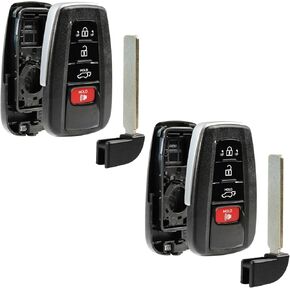 USA Remote Shell Case Fits Toyota Highlander RAV4 4-Button SUV Hatch Smart Key HYQ14FBC in Saudi Arabia