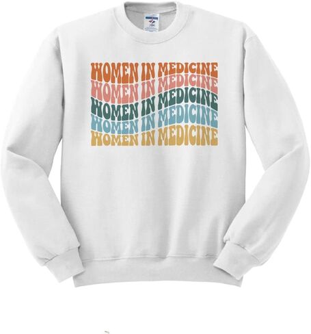 Retro Women in Medicine Sweatshirt Unisex in Saudi Arabia