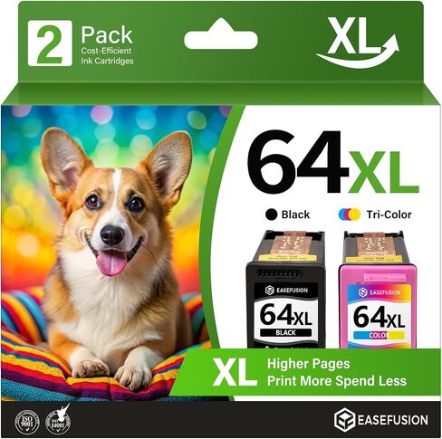 63XL Replacement for HP Ink 63 63XL Ink Cartridges Combo Pack Black and Color Compatible with HP Envy 4520 OfficeJet 3830 4650 5255 5258 DeskJet 3630 Printer Ink Cartridges in Saudi Arabia