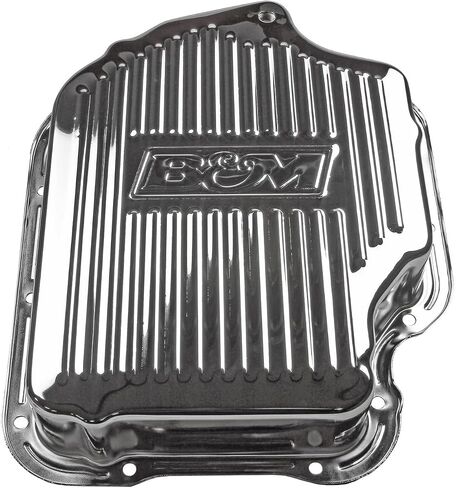 B&M 20289 Chrome Steel Pan Extra Transmission Pan in Saudi Arabia