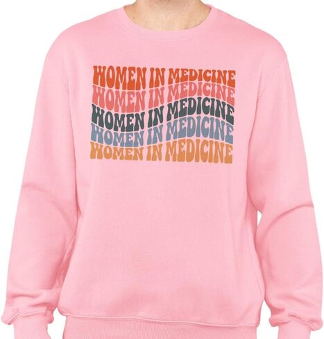 Retro Women in Medicine Sweatshirt Unisex in Saudi Arabia