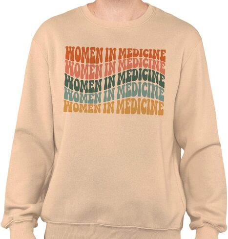 Retro Women in Medicine Sweatshirt Unisex in Saudi Arabia