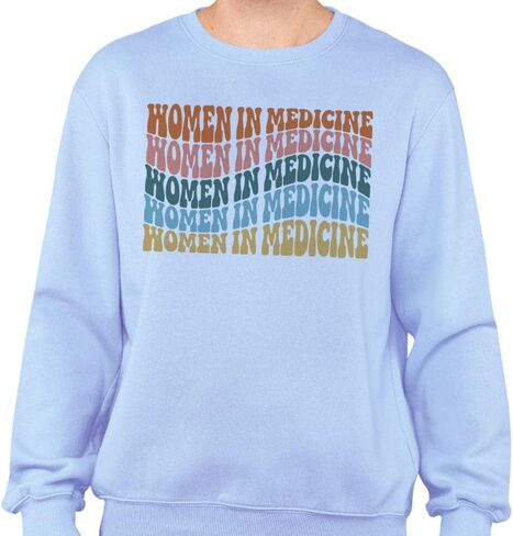 Retro Women in Medicine Sweatshirt Unisex in Saudi Arabia