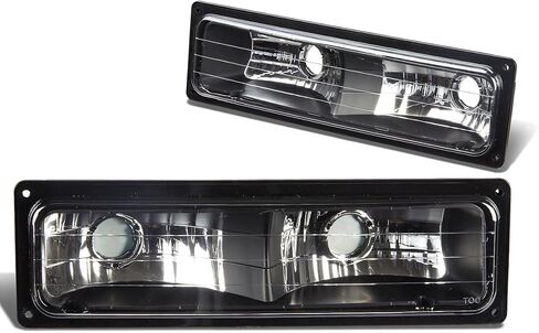 DNA Motoring BLC10BK Bumper Light [For 88-98 Chevy Tahoe GMC Yukon C/K ] in Saudi Arabia