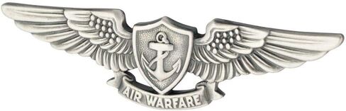 شارة أخصائي الحرب في USN Aviation Carfare تم تجنيد أكسيد الفضة الحجم العادي in Saudi Arabia