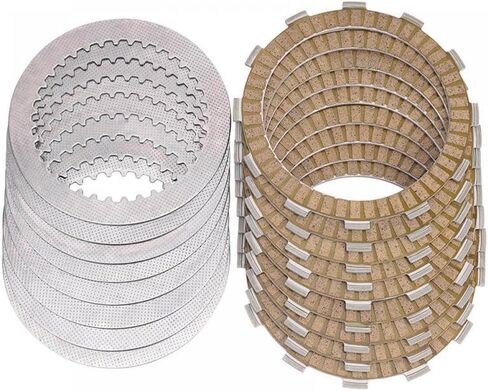 Motorcycle Clutch Friction And Steel Plates Set Compatible With VL1500 Intruder C1500 Boulevard C90 C90T in Saudi Arabia