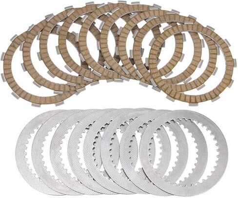 Motorcycle Clutch Friction And Steel Plates Set Compatible With VL1500 Intruder C1500 Boulevard C90 C90T in Saudi Arabia