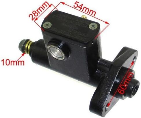 Goten Hydraulic Brake Master Cylinder Compatible With Single Piston 90cc 110cc 125cc ATV Quad Gokart Buggy in Saudi Arabia