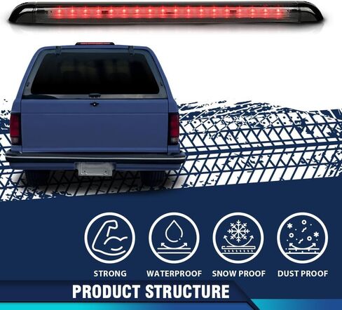 PIT66 ثالث 3rd LIGHT LED LED متوافق مع 1994-2005 CHEVY Blazer S10 /FIT Suburban Yukon 1992-2004 /FIT GMC JIMMY 1994-2001 in Saudi Arabia