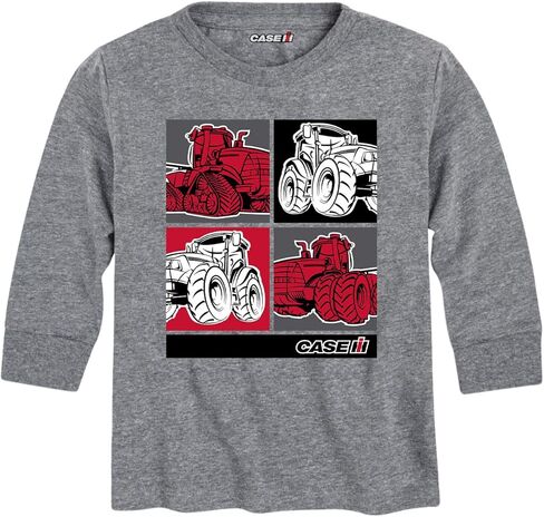 Case IH - Tractor Grid - Youth Long Sleeve Graphic T-Shirt in Saudi Arabia