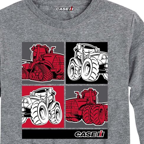 Case IH - Tractor Grid - Youth Long Sleeve Graphic T-Shirt in Saudi Arabia